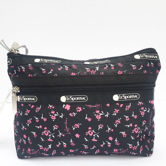Lesportsac Handbags - LeSportsac Small Cosmetic Bag Ditsy Floral New